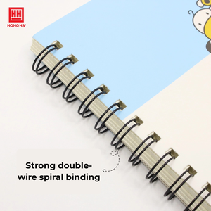 Ogringa <b>A5</b> Spiral <b>Notebook</b> Notepad Type 200 Pages 5 <b>Notebooks</b>/Pack Paper Cover Digital Printing Diverse and Bright Colors - Product Image 5