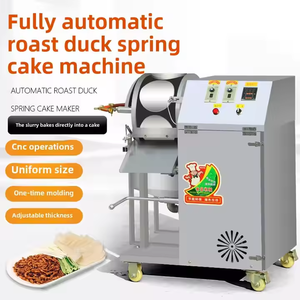 Machine commerciale automatique en acier inoxydable 304 pour tortillas mexicaines, momos, rouleaux de printemps et crêpes, avec moteur - Product Image 4