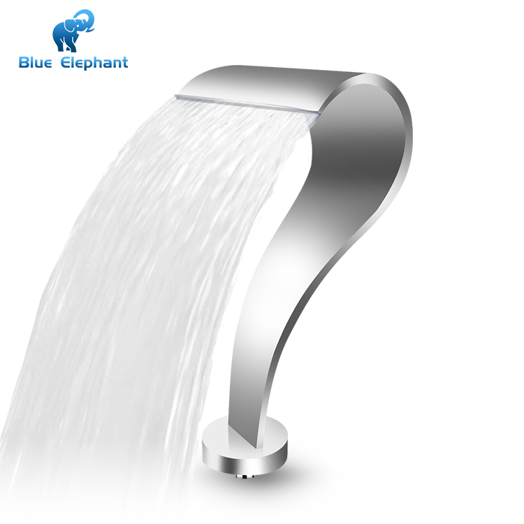 Factory Price Pool Waterfalls SPA Stainless Steel Water Curtain Shower Swimming Pool Waterfall Fountain