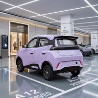 Fabriqué en Chine, Nouveau Véhicule Électrique à Basse Vitesse 2026, Scooter Électrique pour Adultes, Quadricycle Électrique Fermé à 4 Portes et 5 Places pour Usage Domestique