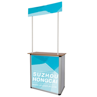 Stand d'exposition pliable en aluminium de bonne qualité / table de promotion