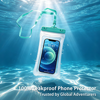 Sac étanche universel 7 couleurs pour téléphone, idéal plage, SUP, kayak, pochette sèche sous-marine durable avec cordon, fabrication OEM personnalisée