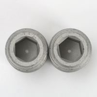 Vis sans tête Allen DIN 913 45H en acier au carbone avec revêtement Dacromet, embout plat, vis à douille pour l'automatisation, les outils, les fixations et les équipements