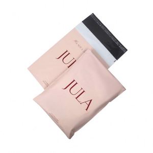 Bolsa de Correo Impermeable de Alta Calidad al por Mayor, Impresión de Logotipo Personalizado, Bolsa de Envío Biodegradable Rosa para Embalaje de Regalos - Product Image 3