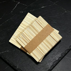 Matériaux pour loisirs créatifs avec bâtonnets de glace, modèles à construire, bâtonnets de glace, petits bâtonnets en bois, lattes de bois, copeaux de bois - Product Image 4