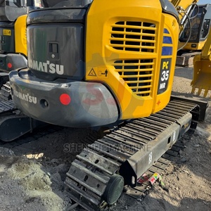 Mini-pelleuse d'occasion KOMATSU P30 d'origine japonaise, modèles PC18MR, PC20MR, PC30MR, PC35MR, PC50MR, PC55MR, petite pelleuse sur chenilles d'occasion - Product Image 4
