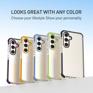 Soonleader Anti-amarillo Protector a prueba de golpes con parachoques de TPE Funda móvil para Samsung S24 y S24 <span class=keywords><strong>Plus</strong></span> - Product Image 5