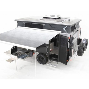 Remolque de viaje para vehículos de Camping 4x4 RV de alta calidad, utensilios de cocina extraíbles, sombrilla plegable, RV familiar, casa móvil. - Product Image 2