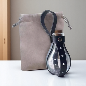 Lederen Tovenaar Donkere Magic Kurk Toverdrankfles Houder Cospaly Halloween Kurk Toverdrankfles Holster - Product Image 2