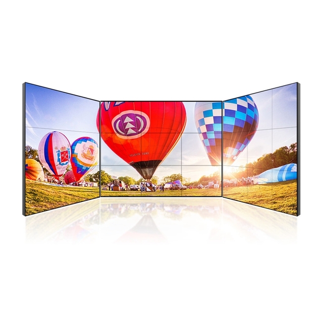 Floor Stand 3x3 3.5mm Bezel Lcd Panel Led Video Wall With Full Hd 1920*1080