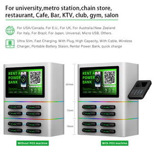 สถานีเช่าแบตเตอรี่สำรองแบบพกพา ODM/OEM จากจีน 8 ช่อง ชาร์จเร็ว รองรับ USB Input 36W Output แบตเตอรี่ลิเธียมโพลิเมอร์ - Product Image 3