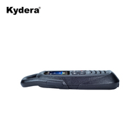 Walkie Talkie DMR Slim 2W de Dos Vías PMR DR-100, Batería de 2000mAh, IP54, VHF/UHF, Certificado CE, 4000 Canales, Alcance de 3-5km, USB-C
