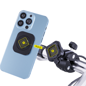 Support de téléphone de vélo à dégagement mécanique rapide support d'appui-tête de voiture support de guidon de moto pour téléphones <span class=keywords><strong>poussette</strong></span> de tapis roulant - Product Image 3