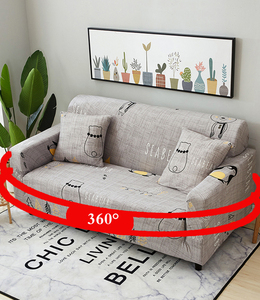 Copridivano Elasticizzato in Tessuto Economico <span class=keywords><strong>per</strong></span> Divano Angolare a 3 Posti, Set Completo - Product Image 6