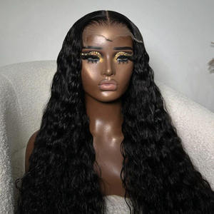 Pelucas de Cabello Camboyano Virgen, Pelucas de Cabello Indio Virgen sin Pegamento con Frente de Encaje HD Completo, Pelucas de Cabello Vietnamita Virgen con Cutícula Alineada - Product Image 4