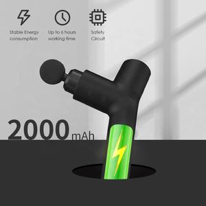 Pistola <span class=keywords><strong>de</strong></span> masaje <span class=keywords><strong>de</strong></span> percusión <span class=keywords><strong>de</strong></span> tejido profundo, masajeador para atletas, alivio del <span class=keywords><strong>dolor</strong></span> muscular, mano, <span class=keywords><strong>cuello</strong></span>, pierna, brazo, cintura, Fitness, deportes, Fascia, pistola <span class=keywords><strong>de</strong></span> transporte - Product Image 2