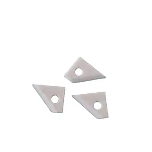 Mini ceramic fixed blade knife Double-sided Slice cutting cutter box paper tape