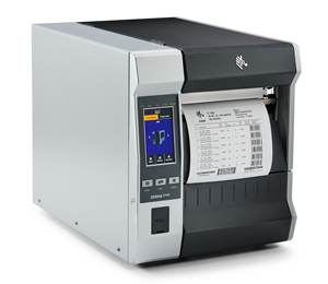 Imprimante d'étiquettes de codes-barres industrielle haute résolution Zebra <span class=keywords><strong>ZT610</strong></span> 600 dpi avec enrouleur, écran tactile couleur 4,3 pouces ZT61046-T290100Z - Product Image 4