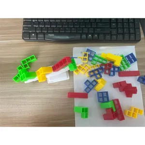 Assemblage brique jouet enfants psychomoteur blocs d'équilibrage jeux de société pile blocs de construction équilibre Puzzle jeu de société