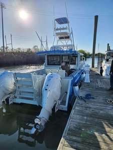 Sea King 11m X 3m-4m Welded Aluminum <b>Yacht</b> Catamaran Fishing & Sport Cruising Boat with Tower Engine - Product Image 3
