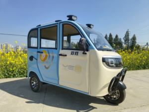 Sunsen Mototaxi Electrica 1000W Power Electric Tuktuk Trishaw Pasajero Triciclo Electrico Open Closed Body Types Cargo Triciclo - Product Image 3