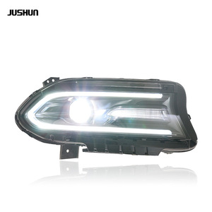 Ensemble de phares Jushun Warhorse LED DRL Bi-Xénon Projecteur pour Dodge Charger 2015-2019 - Product Image 4