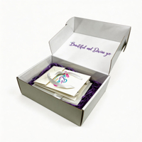 Kostenlose Gestaltung Schwarze Versandkartons Wellpappe Recycelbar Logo Rosa Geschenkverpackung Schuh- und Kleidungsbox Papier-Versandkartons