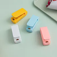 Scelleuse alimentaire portable, mini, thermique, en plastique, écologique, silencieuse, pour sacs alimentaires, accessoires de cuisine, scelleuse alimentaire sous vide