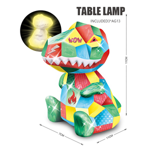 Bộ đồ chơi vẽ tranh thạch cao tự làm phổ biến, tranh vẽ graffiti trắng, đồ chơi vẽ 3D, đèn búp bê thạch cao, heo đất HS HS1529321 - Product Image 4