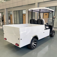 Pièces de rechange résistantes à l'usure, faible coût d'entretien, certifié CE, chariot de golf électrique pour parc d'attractions, vitesse 70 km/h, autonomie 90 km