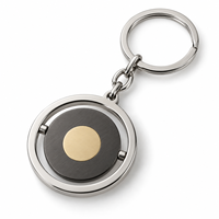 Porte-clés en métal rotatif personnalisé de qualité supérieure avec logo sur mesure, fournisseur en gros, fabricant de porte-clés en métal