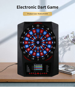 Dart board Electronic Darts Board Set Profession elle <span class=keywords><strong>E</strong></span>-Darts ch eiben mit 6 Darts, Ersatz spitzen, 48 Spielen und 315 Varianten für 1-8 Spieler - Product Image 4