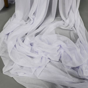 plafond extérieure en tulle brillant en tissu transparent épaissi de haute qualité pour décor de toile de fond d'événement - Product Image 5