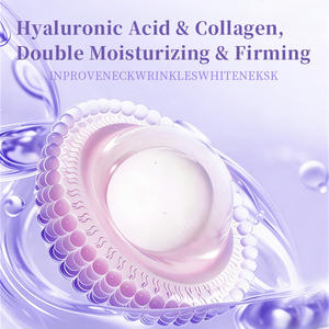 Crème raffermissante et hydratante pour le cou, réductrice de ridules et éclaircissante, 50 ml, à l'<span class=keywords><strong>aloe</strong></span> <span class=keywords><strong>vera</strong></span> et au beurre de karité, pour usage quotidien féminin - Product Image 3