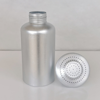 Vente directe d'usine 600ml en aluminium épices shakers assaisonnement pot salière et poivrière
