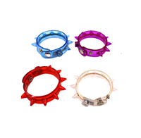 Bracelet à ongles longs scintillants LED de formes créatives Bracelet de différentes couleurs pour fournitures de fête promotionnelles
