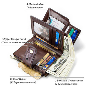 <span class=keywords><strong>Portefeuille</strong></span> Intelligent en Cuir Véritable pour Homme avec Connectivité Bluetooth, Traqueur GPS, Anti-Perte et Protection RFID - Product Image 6
