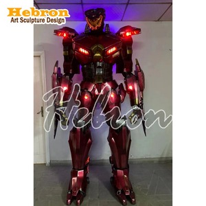 Disfraz de Robot <span class=keywords><strong>Robocop</strong></span> con Patas de Zancos, Talla Adulto, Realista, 3 Metros de Altura, para Eventos y Fiestas - Product Image 2