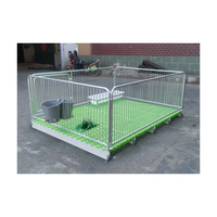 Cages pour animaux d'élevage et de reproduction, taille personnalisable, état neuf, pour agneaux et chèvres jeunes.