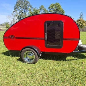 Caravane légère, camping-car, motorhome, excellente isolation thermique, mini caravane en forme de larme avec salle de bain - Product Image 1