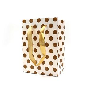 Eco Cheap Double Color Different Shaped Promotional Kraft Paper Shopping Export Experienced Paper <b>Bag</b> - Product Image 1