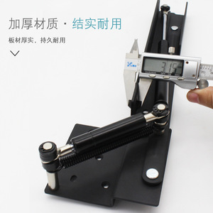 Accesorios para taburete plegable Jin Aoding Buffer, mecanismo de resorte de gas con doble amortiguación, color negro, para muebles de almacenamiento montados en la pared - Product Image 4
