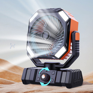 Ventilador Recargable de 40000mAh con Energía Solar, USB, Banco de Energía LED, Portátil, con Control Remoto, <span class=keywords><strong>para</strong></span> Uso en Exteriores y Automóvil, Diseño de Mano, Ventilador <span class=keywords><strong>para</strong></span> Camping - Product Image 1