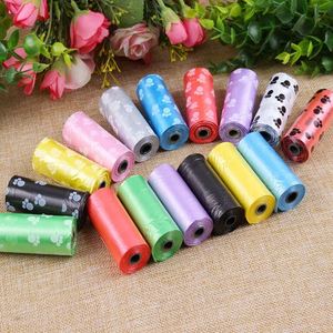Customized Print Disposable Biodegradable Doggy Poo <b>Bag</b> <b>Compostable</b> Outdoor Corn Starch PLA Dog Poop <b>Bags</b> - Product Image 6