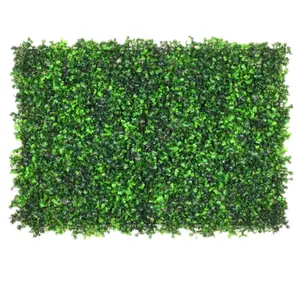 Outdoor Artificial Plants Grass Wall and Flowers