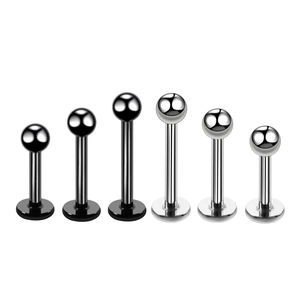 ขายส่งต่างหูแบบ Labret <span class=keywords><strong>Monroe</strong></span> ขนาด 16G ขนาด 4/6/8/10/12 มม. ทำจากไทเทเนียม สำหรับเจาะริมฝีปาก หู และกระดูกอ่อน - Product Image 3