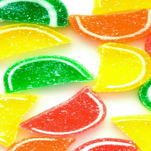 Bán buôn nhiều màu trái cây Hương vị Gummy Kẹo Cam Dưa Hấu lát hình thái lát đa Thạch trái cây kẹo - Product Image 3