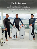 Nouveau 2026 : Planche de surf électrique 4500W avec propulseurs sous-marins, booster de scooter aquatique 10-20km/h pour adultes et enfants