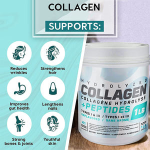 Colágeno en Polvo <span class=keywords><strong>para</strong></span> <span class=keywords><strong>Alimentos</strong></span> Aptos <span class=keywords><strong>para</strong></span> Celíacos, Péptidos de Colágeno Hidrolizado - Proteína Hidrolizada - Product Image 4
