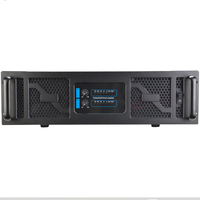 R Serisi 3U 2 Kanallı Metal Yüksek Güçlü Stereo 4/8 Ohm 2x1600W Dayanıklı Güç Amplifikatörü Profesyonel Ses Sistemi